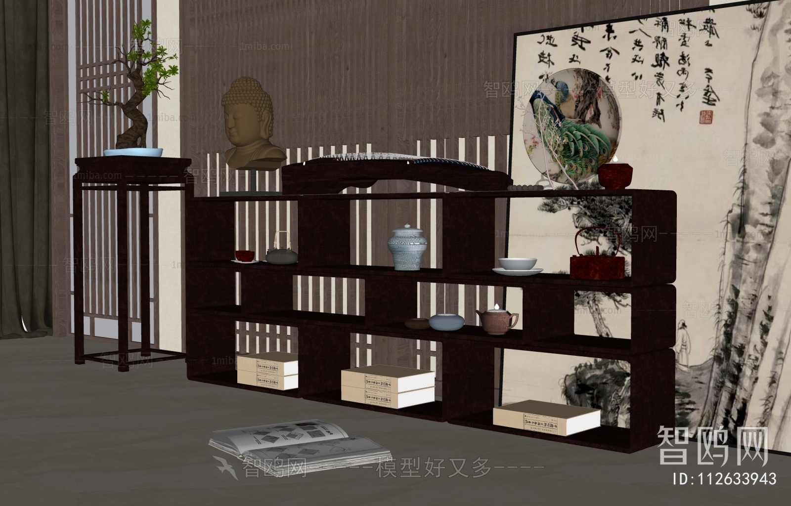 New Chinese Style Shelving