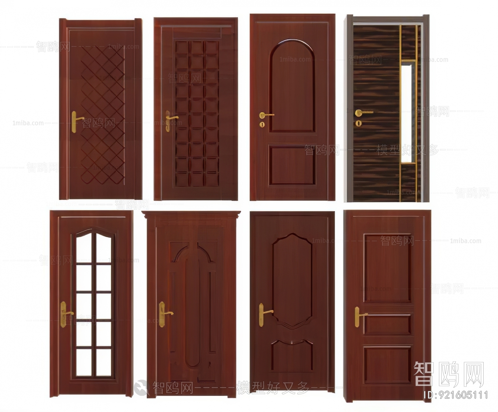 New Classical Style Single Door