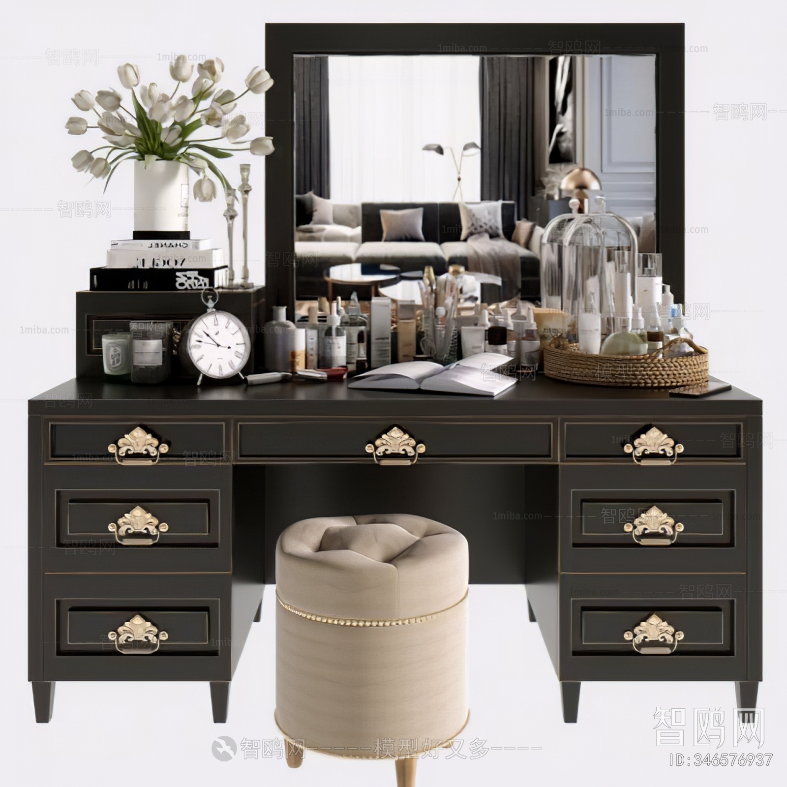 New Classical Style Dresser