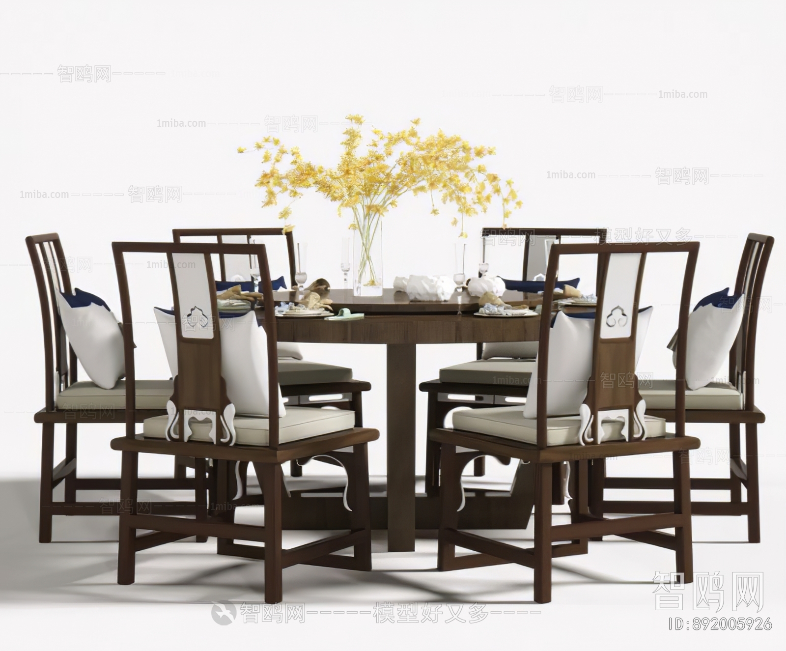 New Chinese Style Dining Table And Chairs