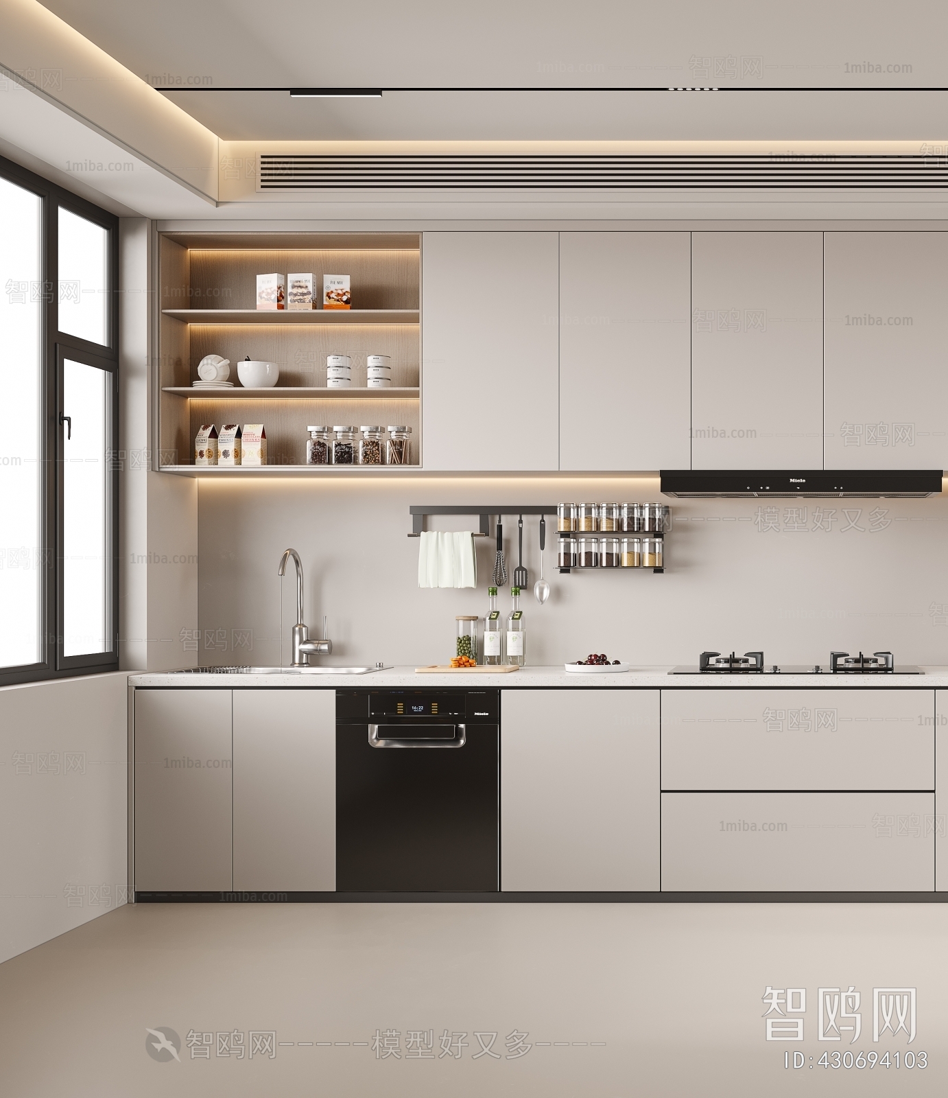 Modern The Kitchen