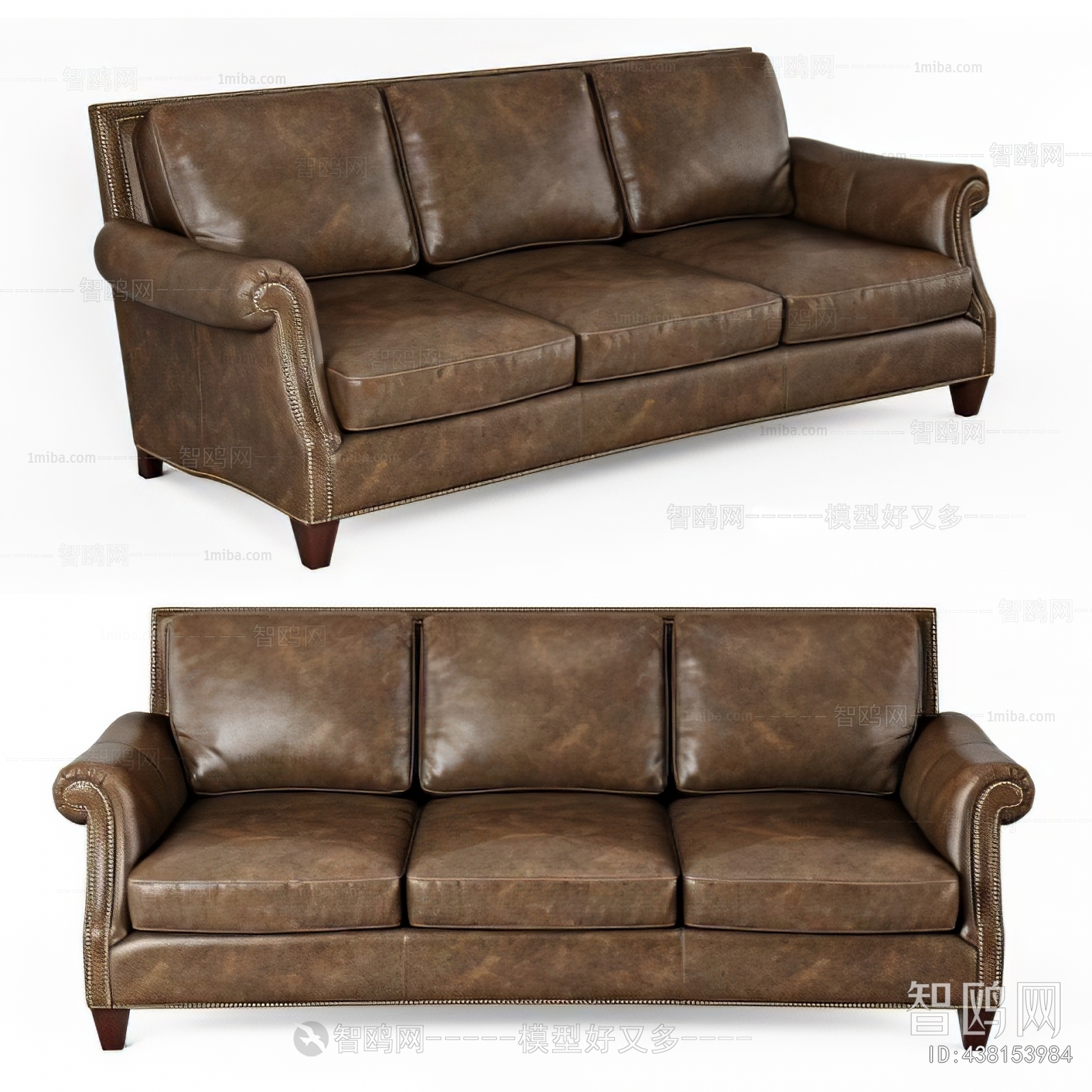 New Classical Style Three-seat Sofa