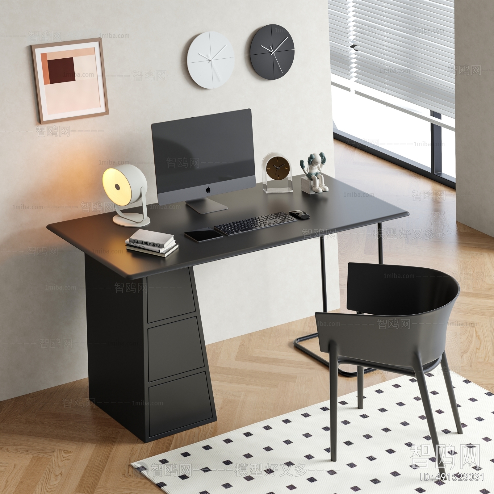 Modern Computer Desk And Chair