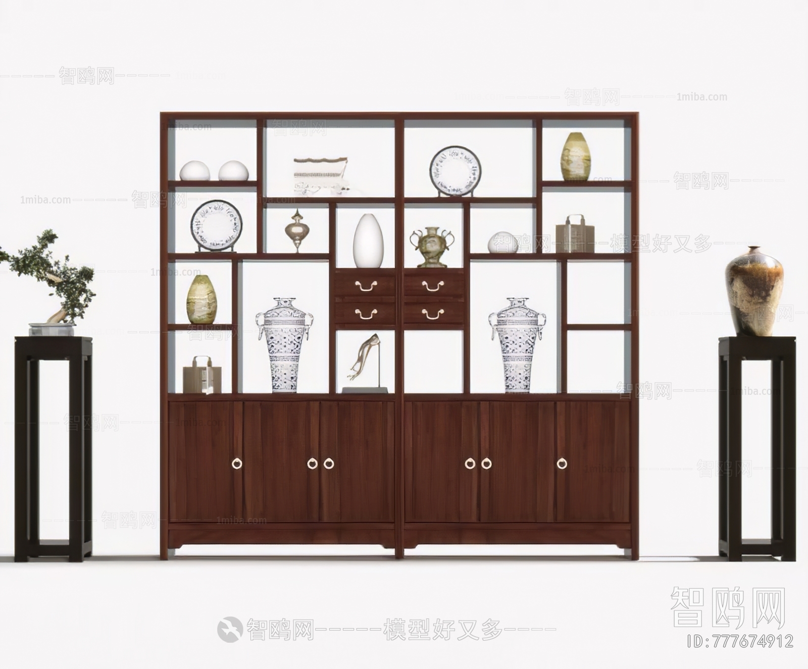 New Chinese Style Antique Rack