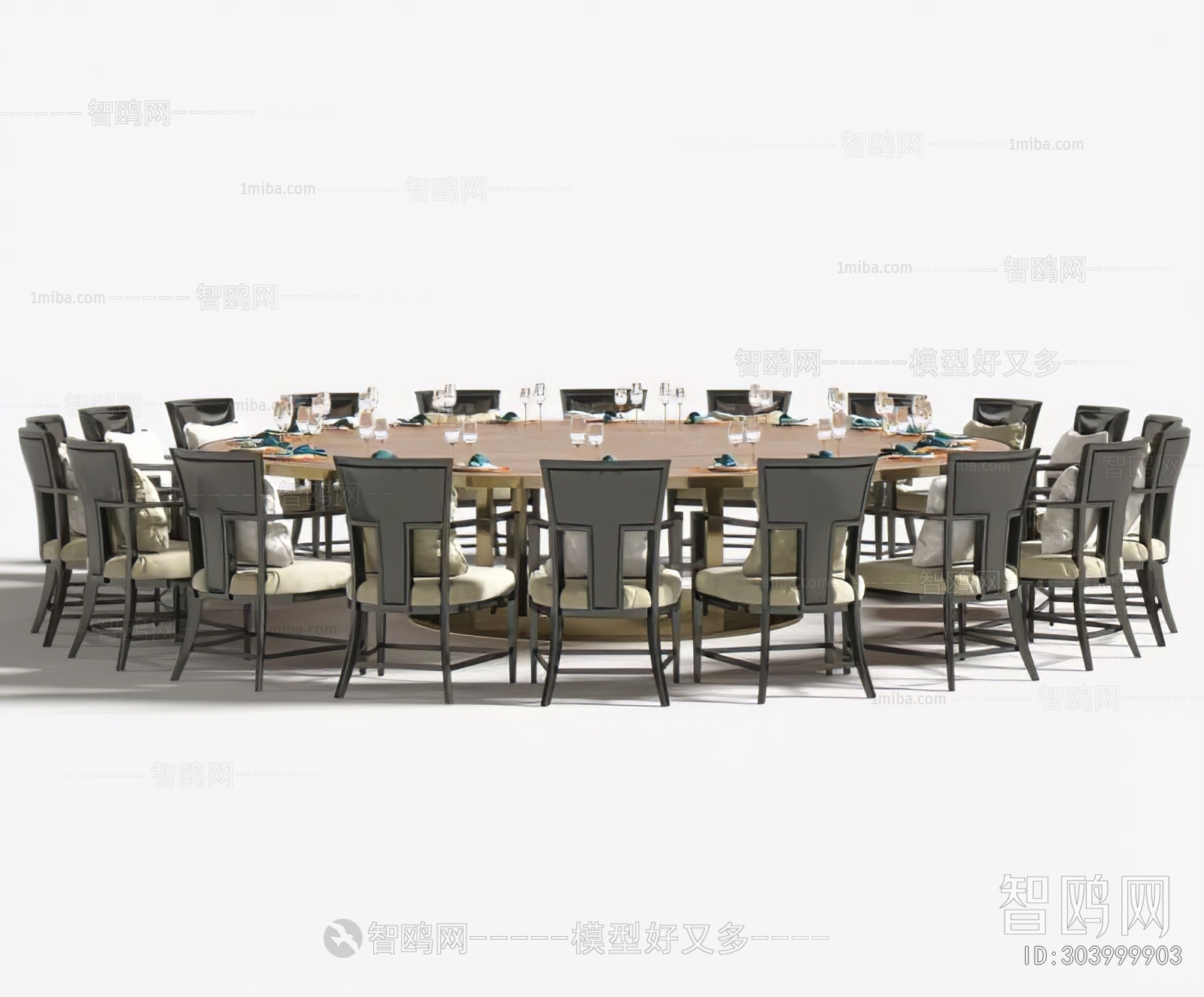 New Chinese Style Dining Table And Chairs