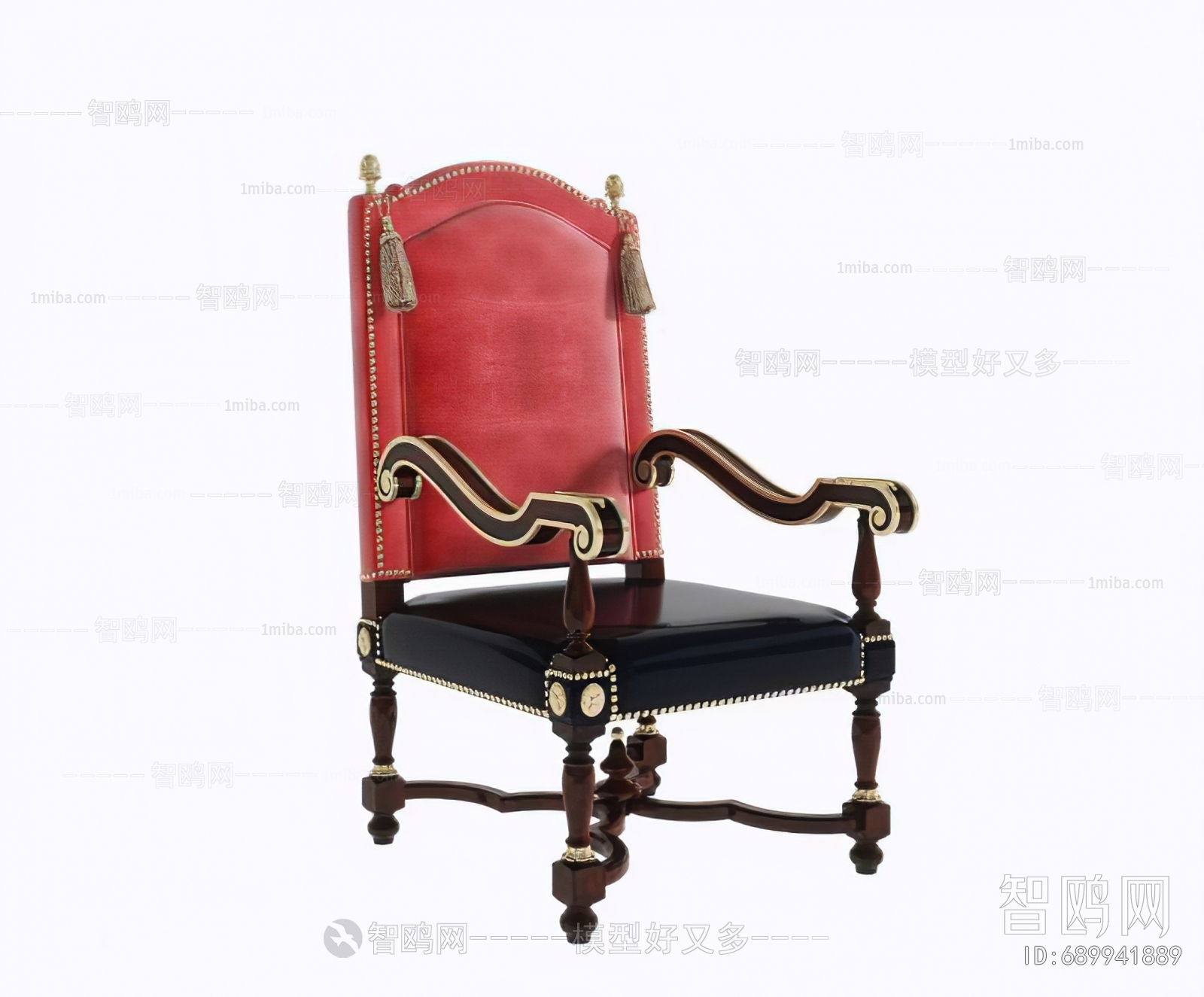 New Classical Style Single Chair