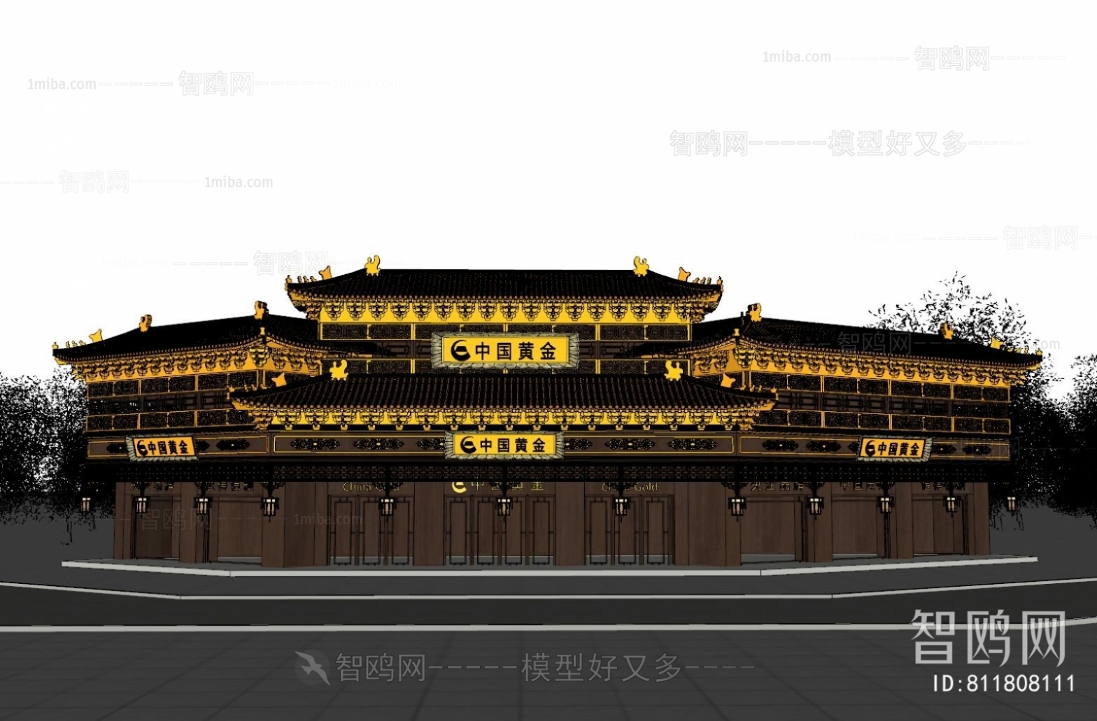 New Chinese Style Chinese Style Ancient Architectural Buildings