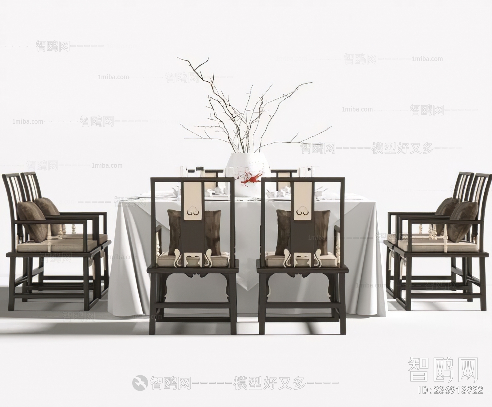 New Chinese Style Dining Table And Chairs