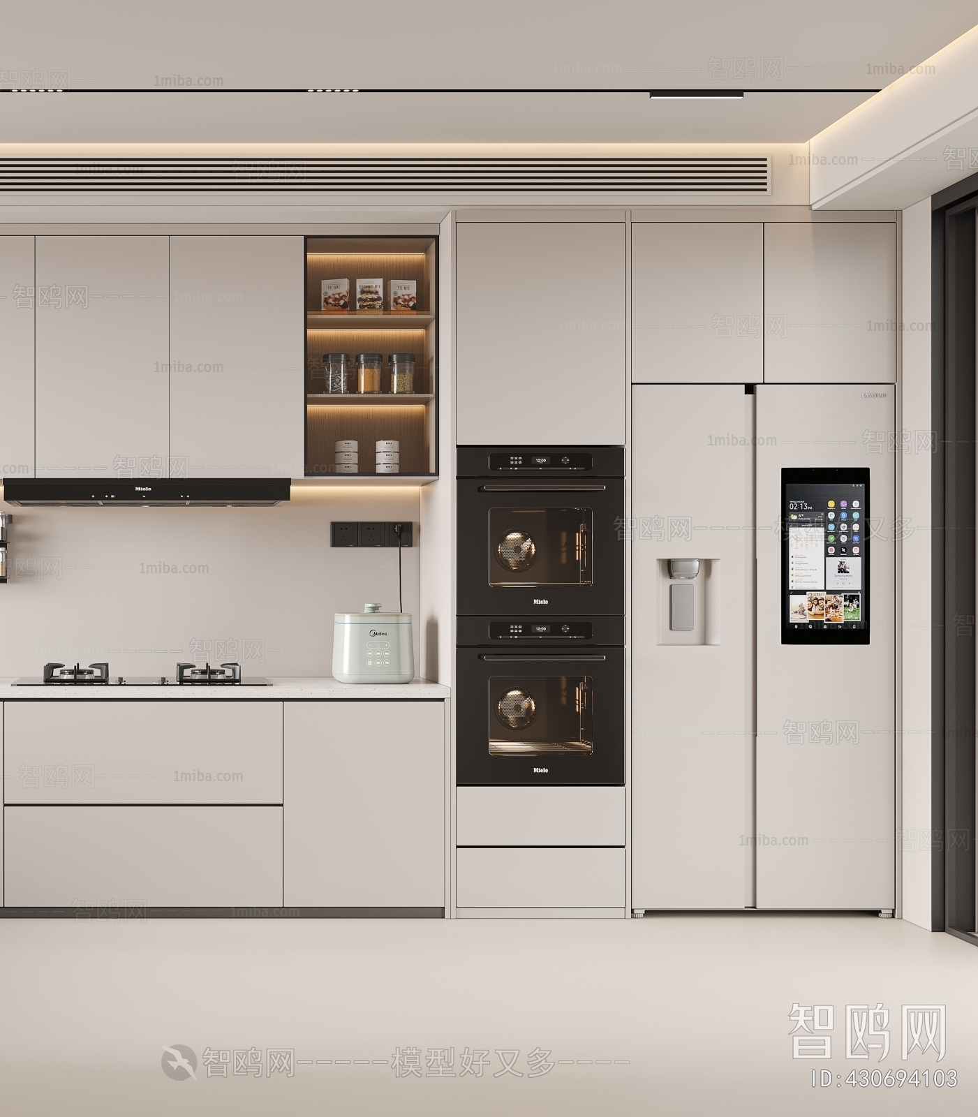 Modern The Kitchen