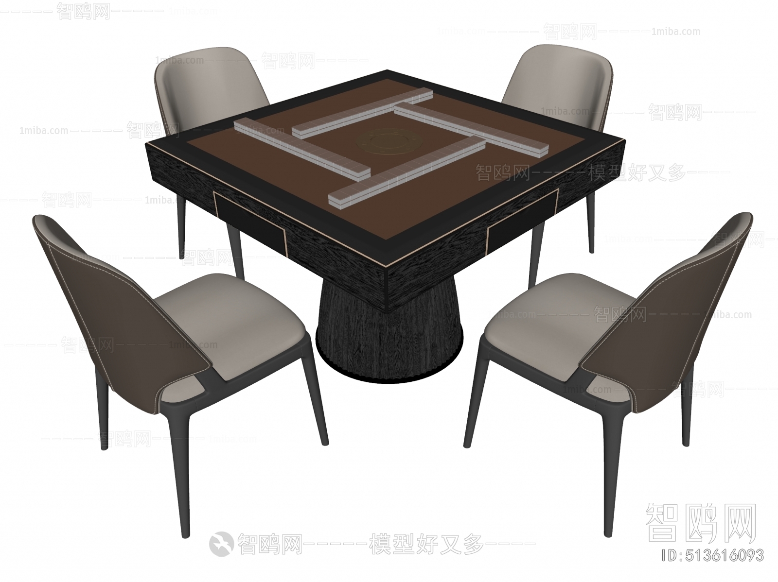 Modern Mahjong Tables And Chairs