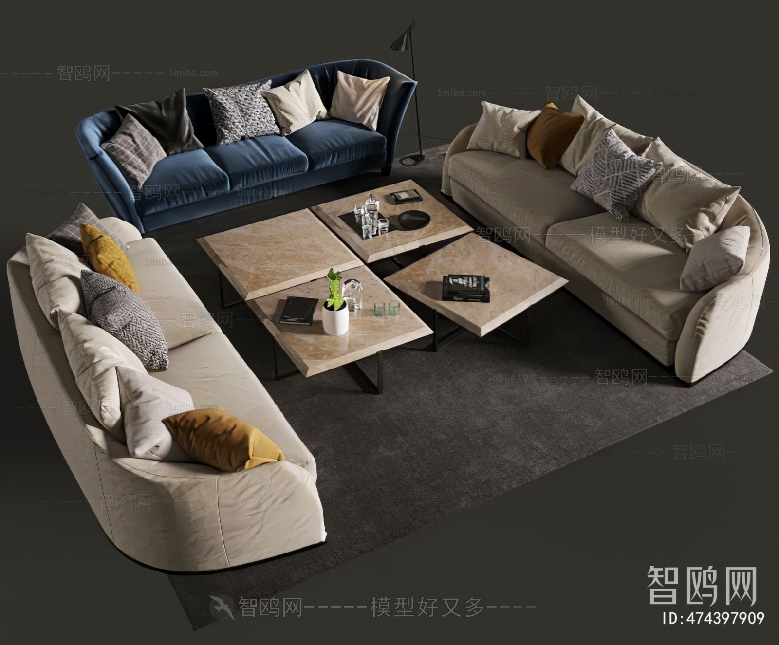 Modern Sofa Combination