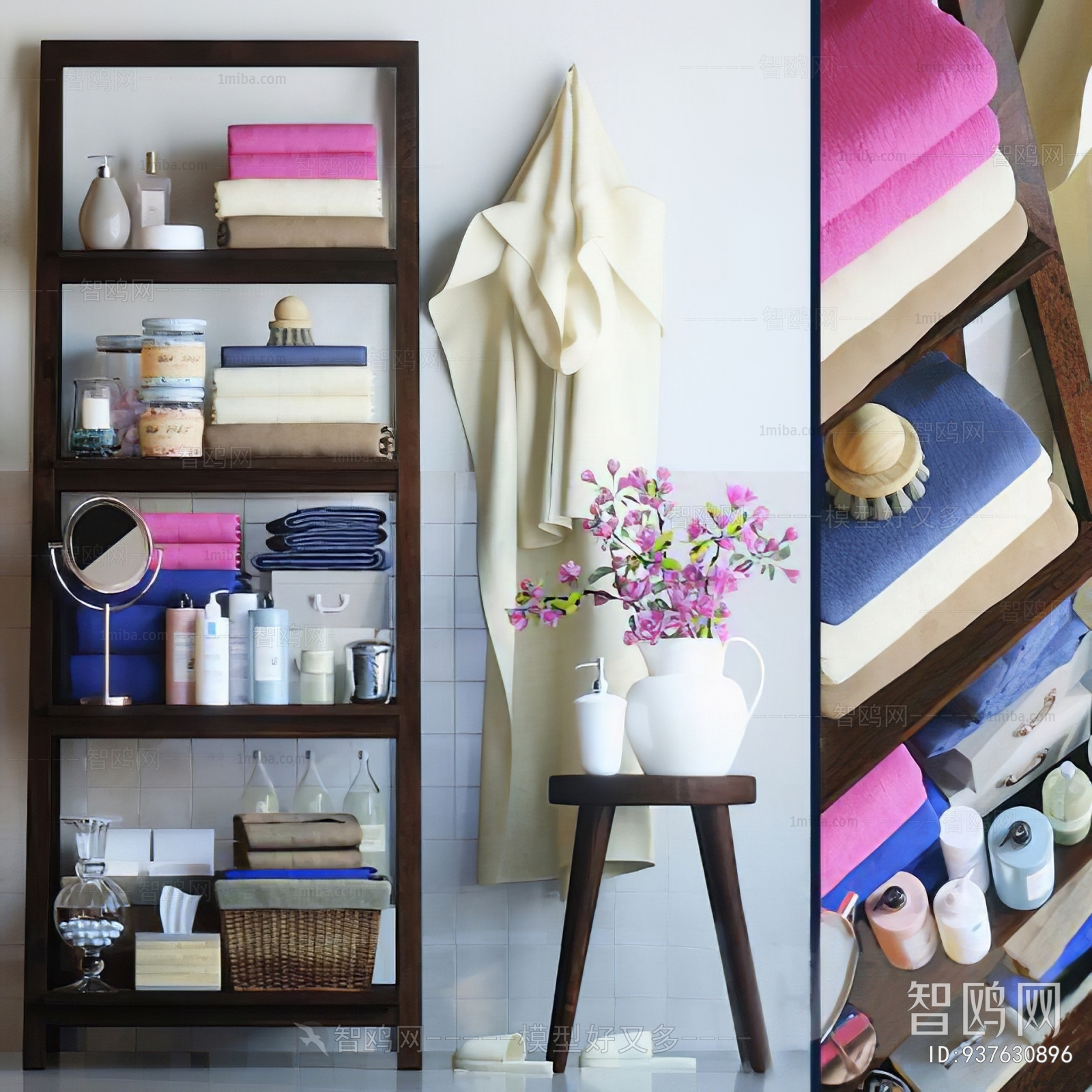 Modern Bathroom Cabinet Rack