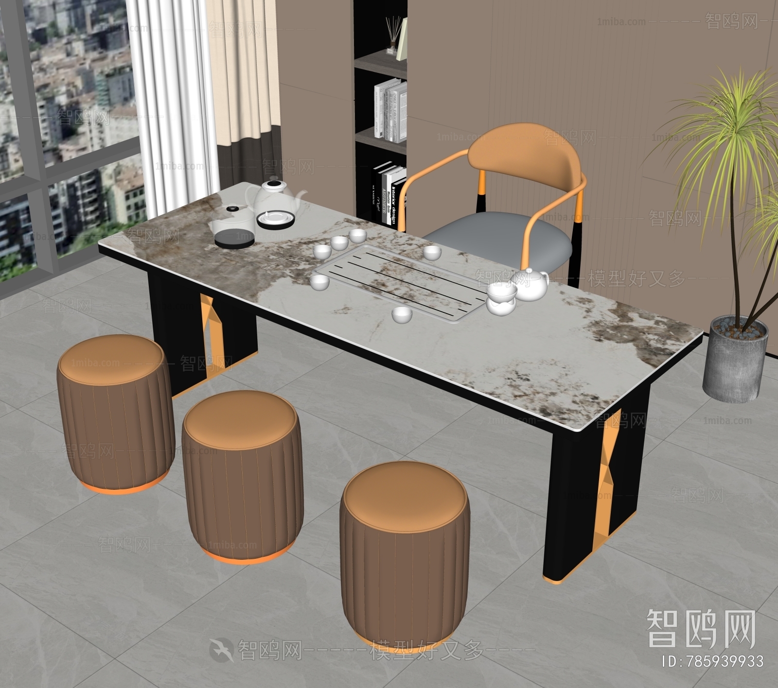 Modern Tea Tables And Chairs