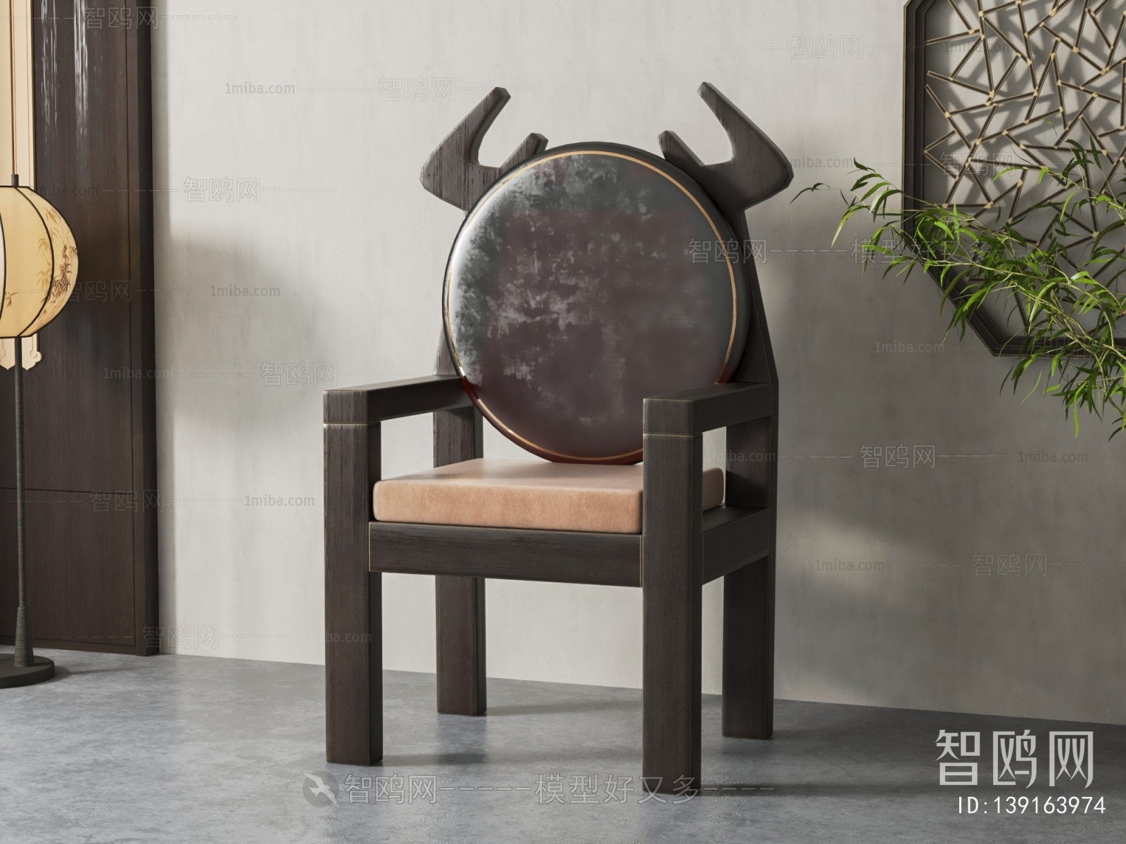 New Chinese Style Dining Chair