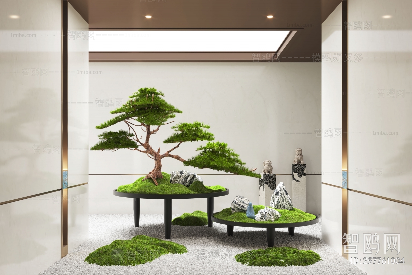 New Chinese Style Plant Landscaping