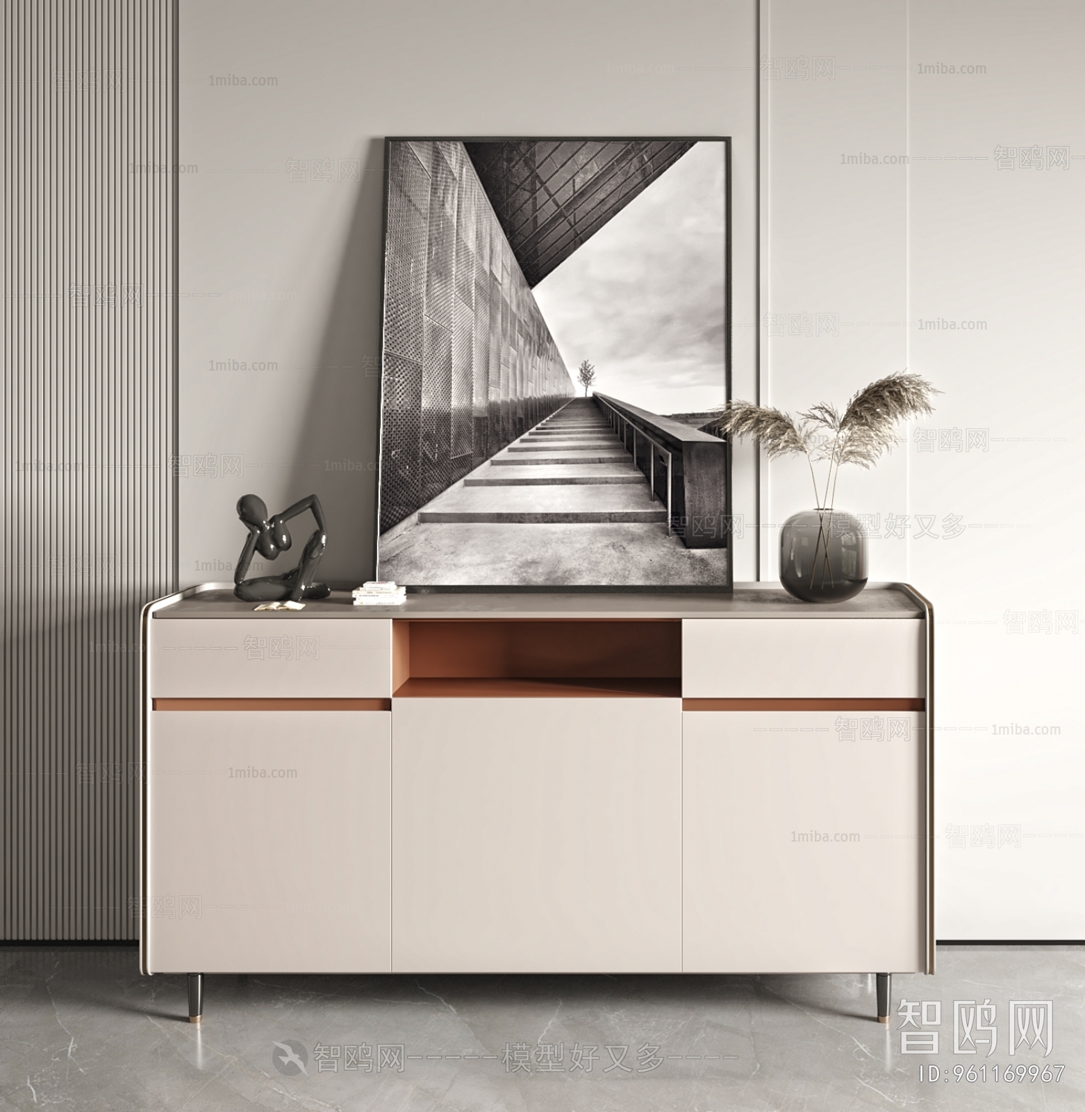 Modern Entrance Cabinet