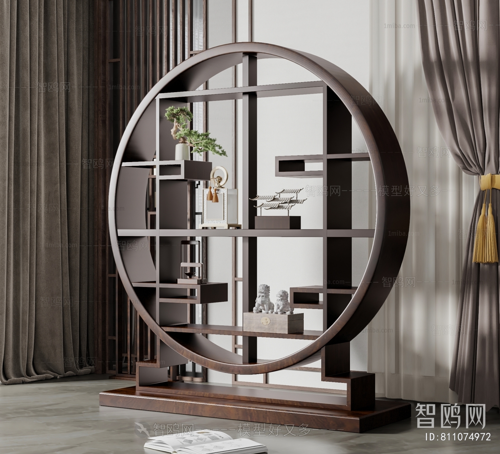 New Chinese Style Antique Rack