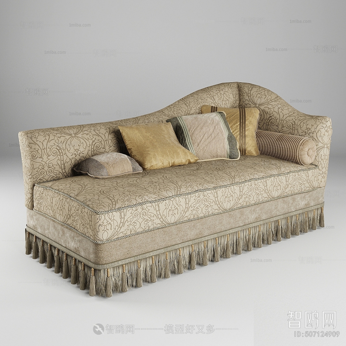 Simple European Style Noble Concubine Chair