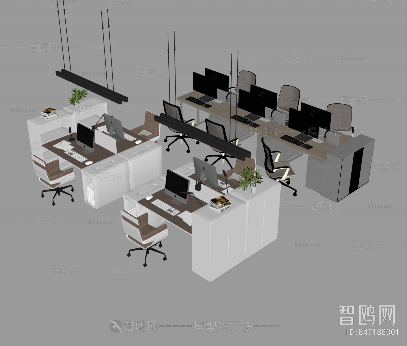 Modern Office Desk And Chair