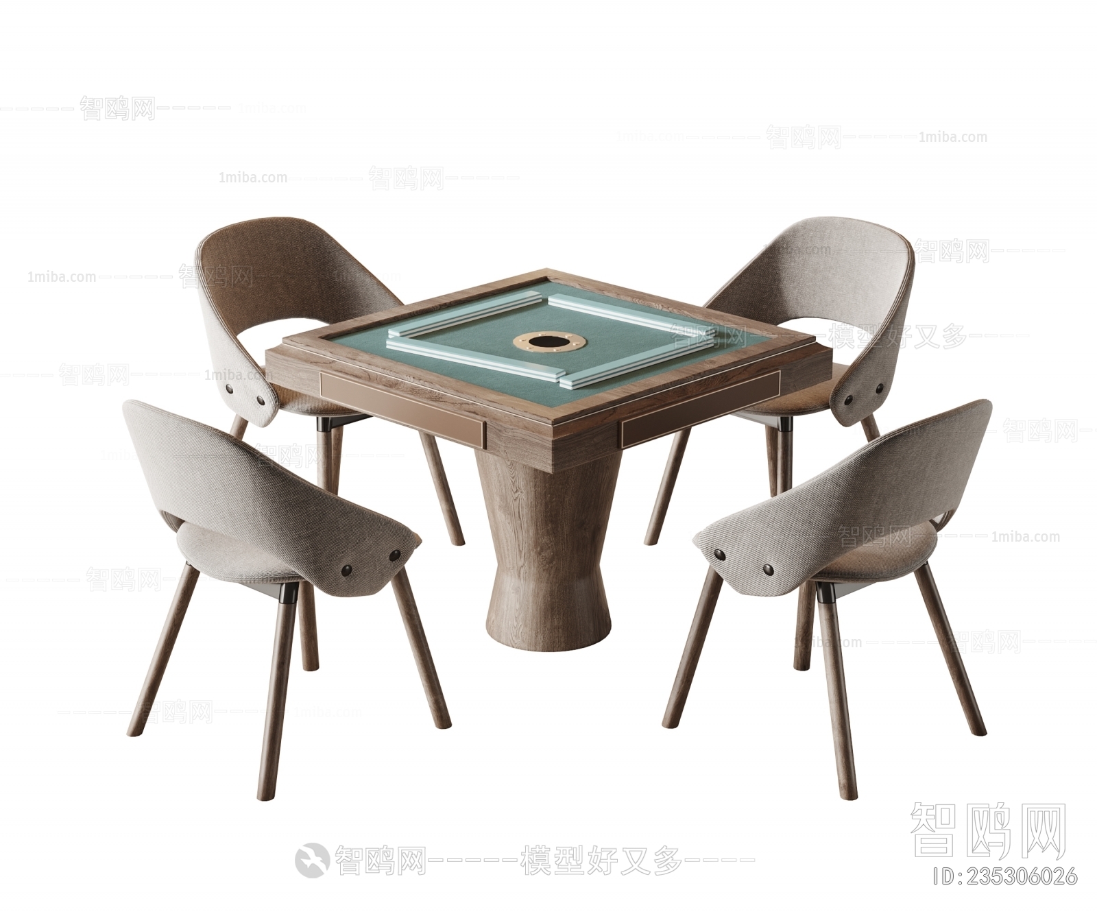 Modern Mahjong Tables And Chairs