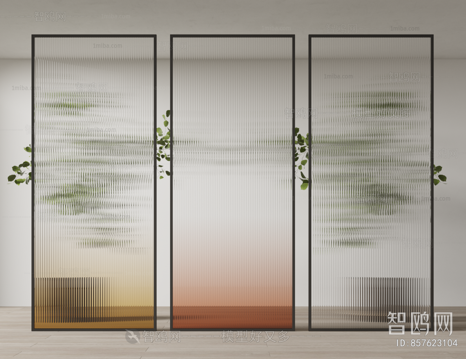 Modern Glass Screen Partition