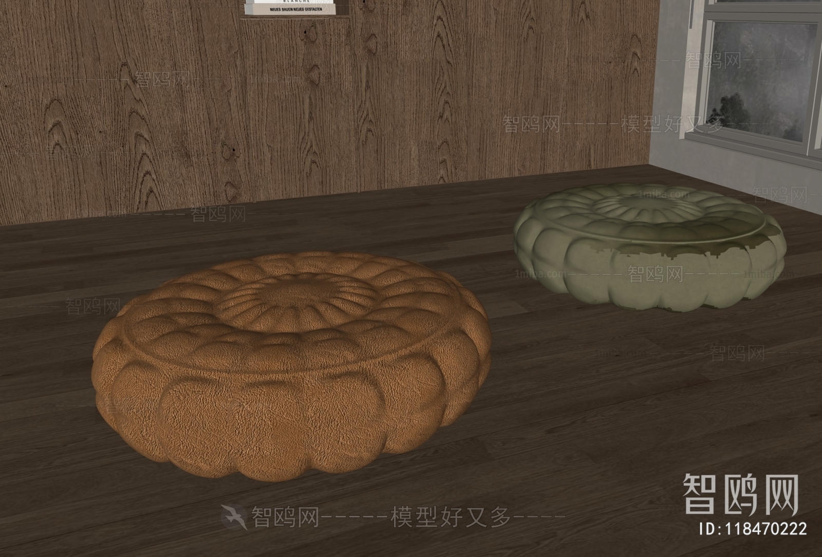 Modern Cushion sketchup Model Download - Model ID.118470222 | 1miba