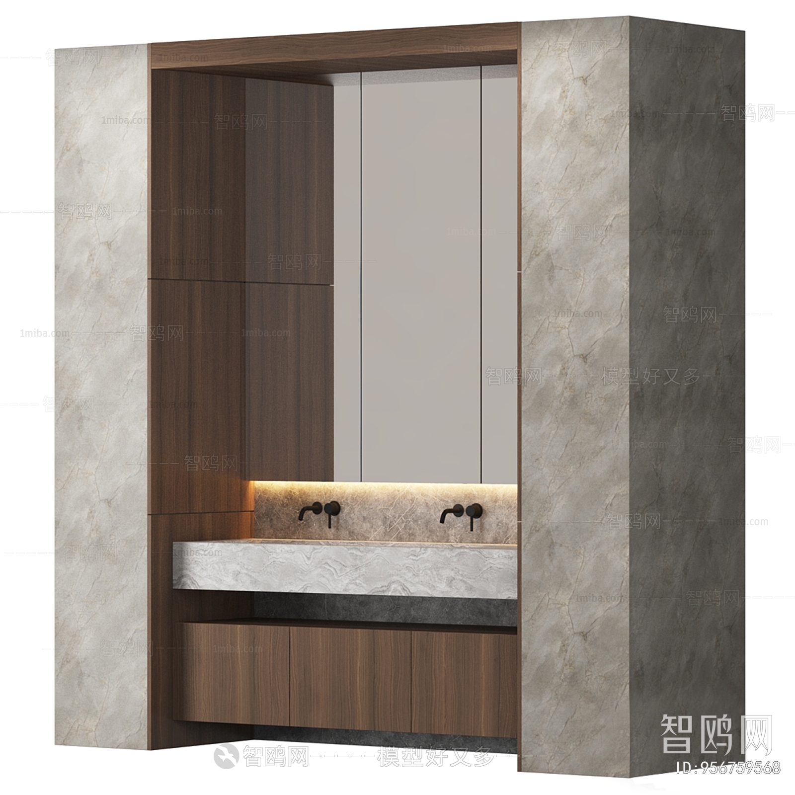 Modern Bathroom Cabinet