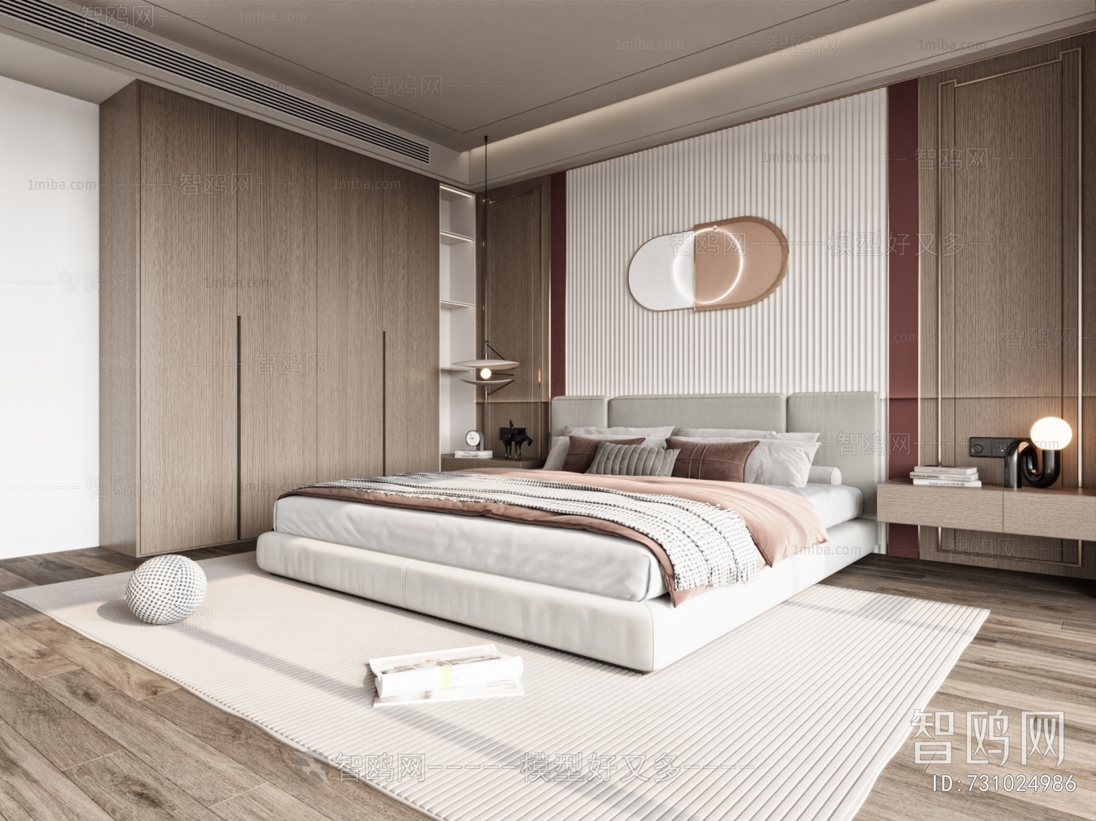 New Chinese Style Bedroom