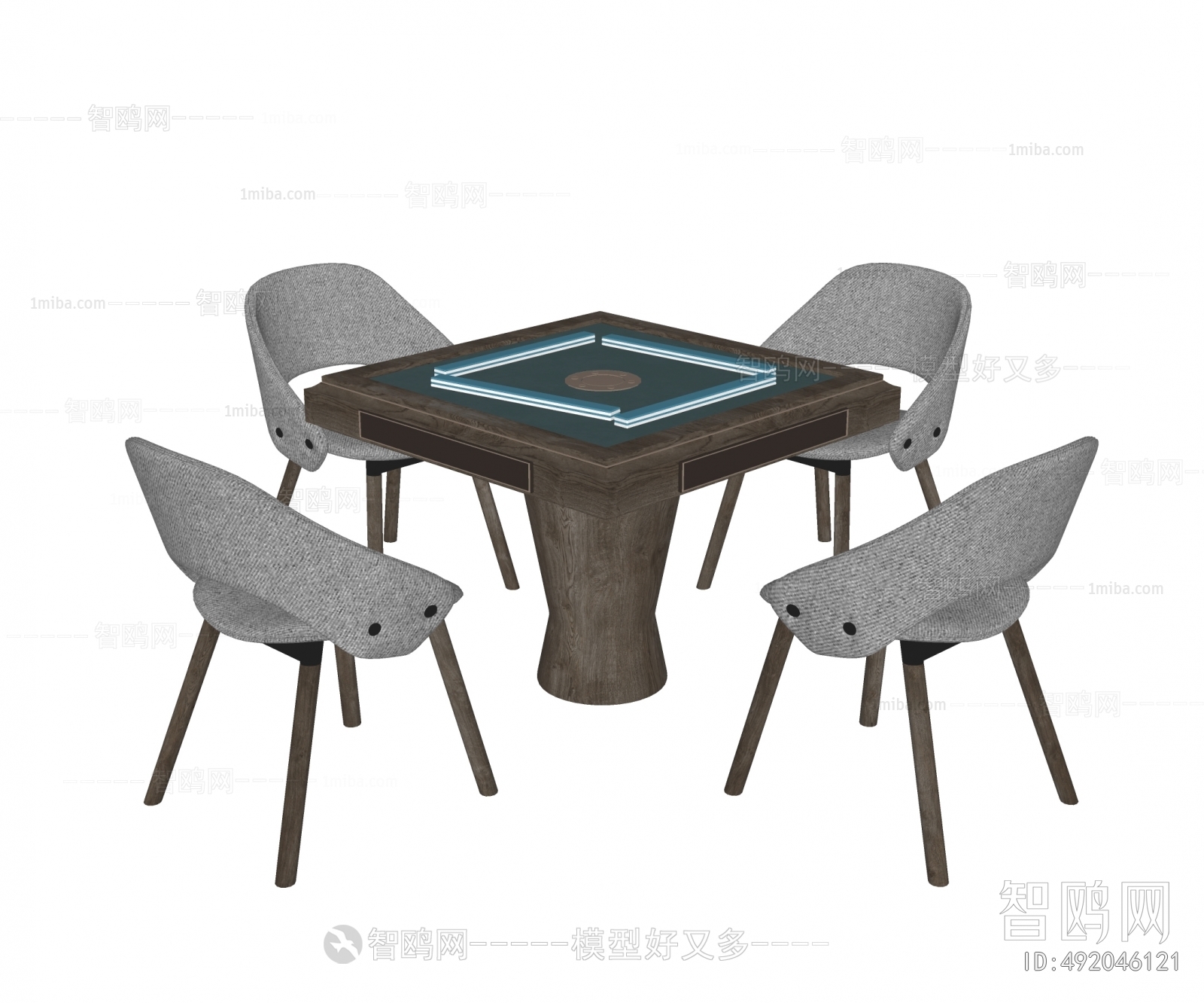 Modern Mahjong Tables And Chairs