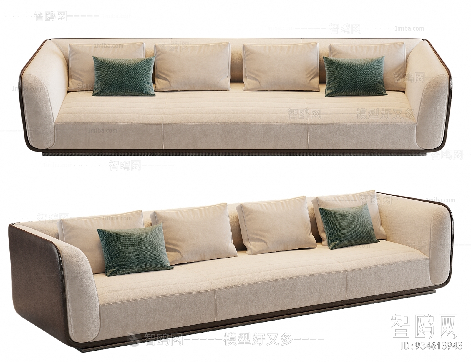 Modern Three-seat Sofa