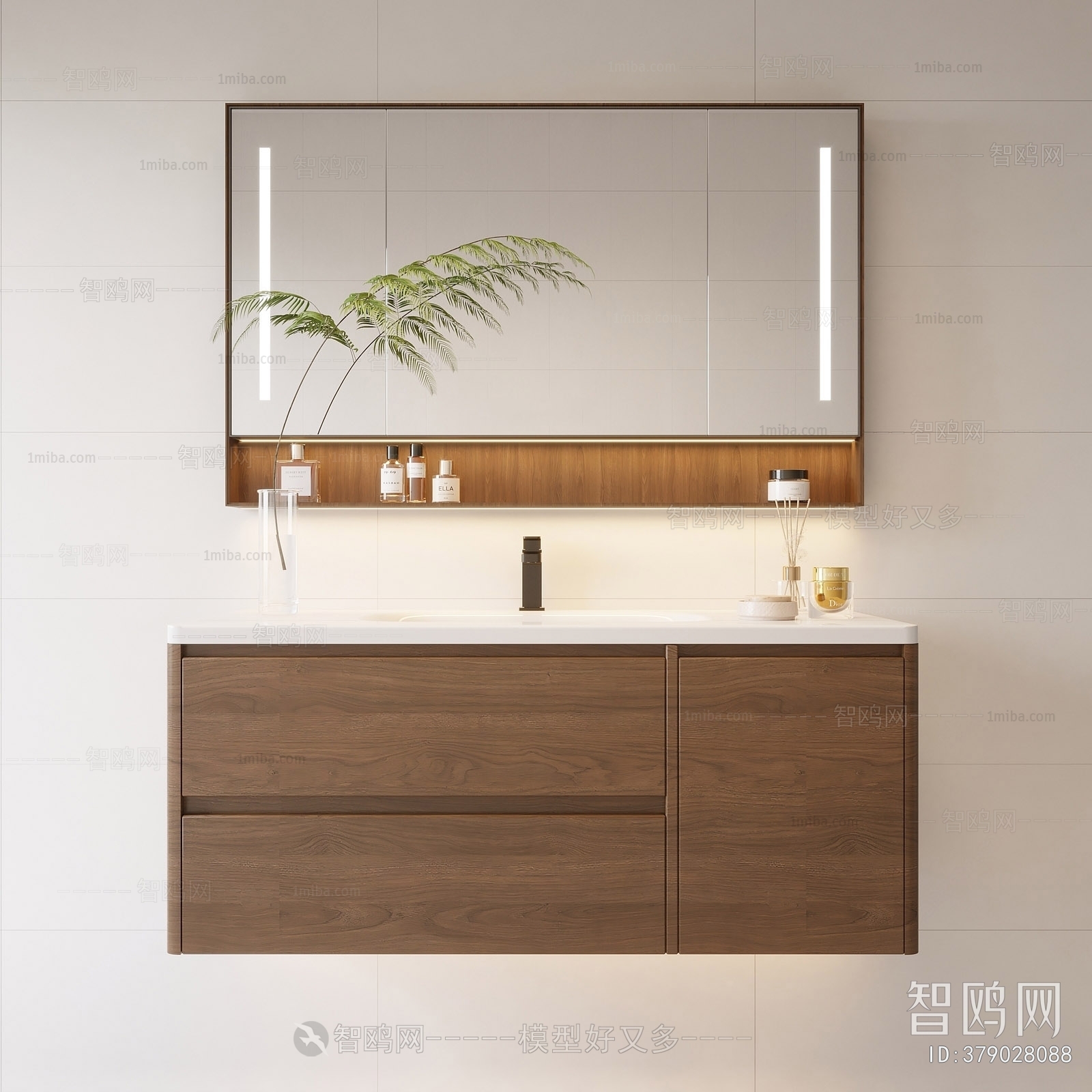 New Chinese Style Bathroom Cabinet