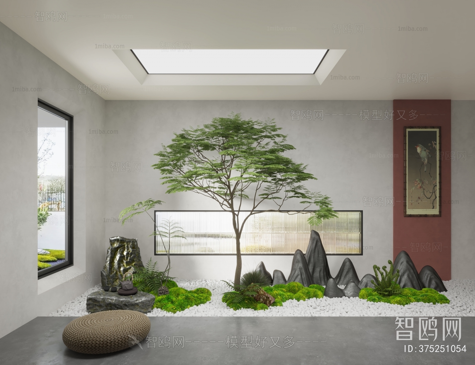 New Chinese Style Plant Landscaping