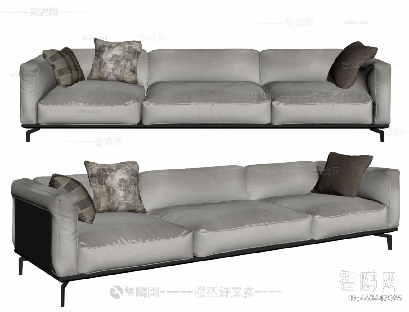 Modern Three-seat Sofa