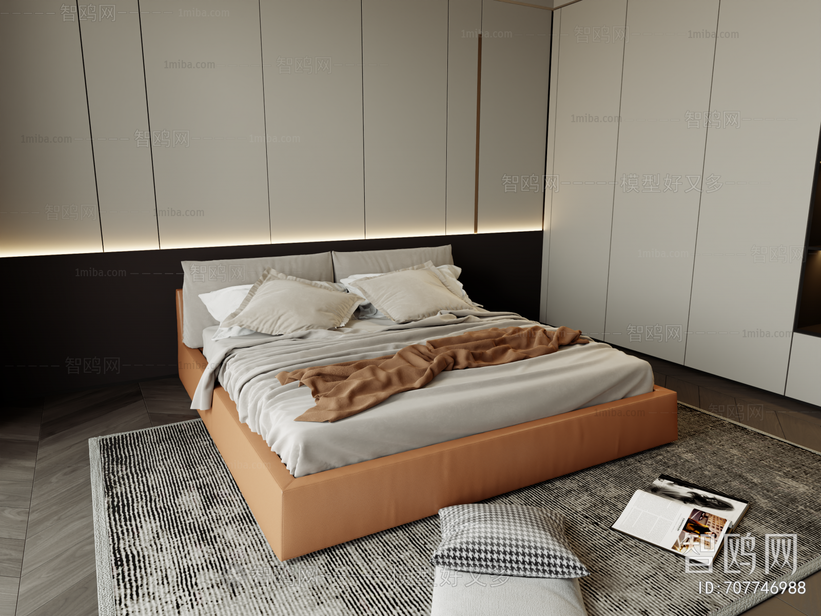 Modern Double Bed