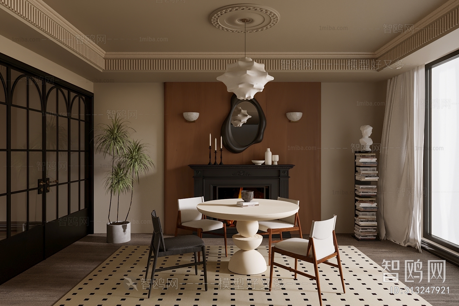 French Style Dining Room