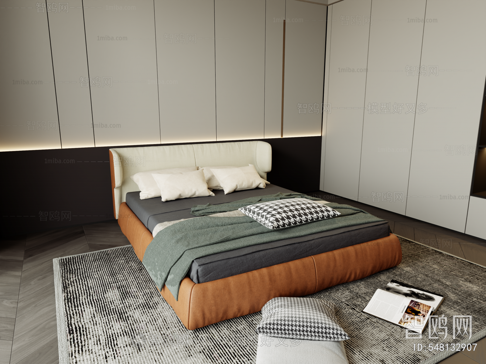 Modern Double Bed