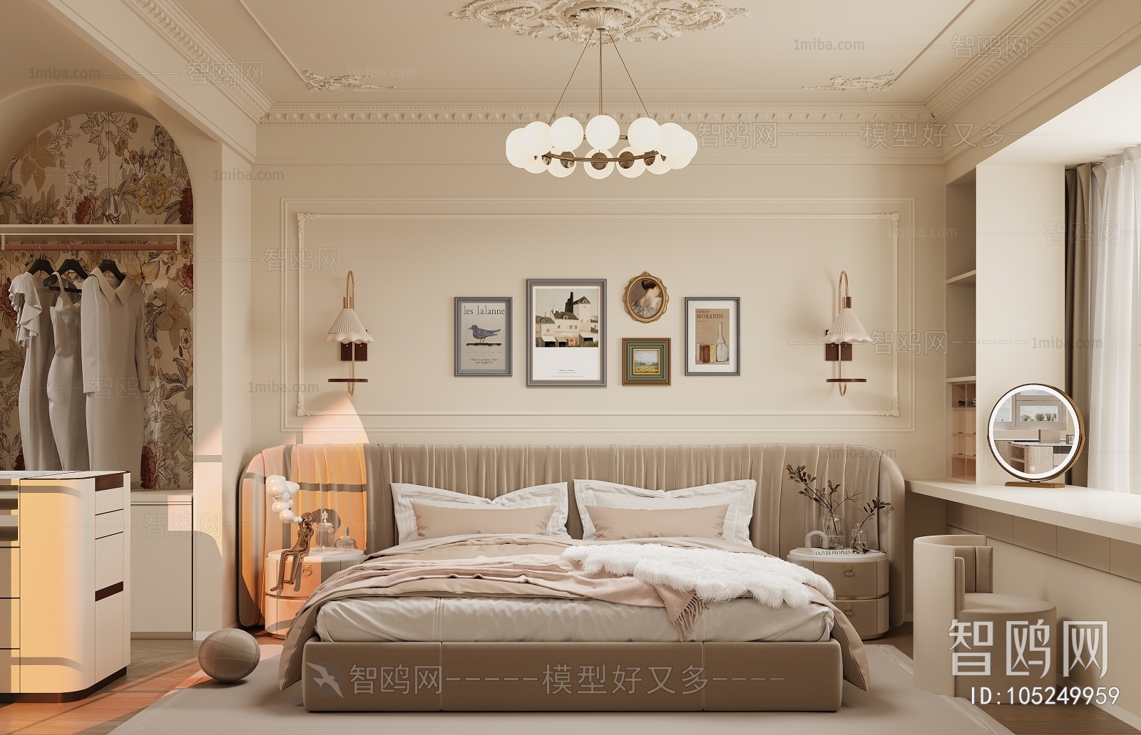 French Style Bedroom