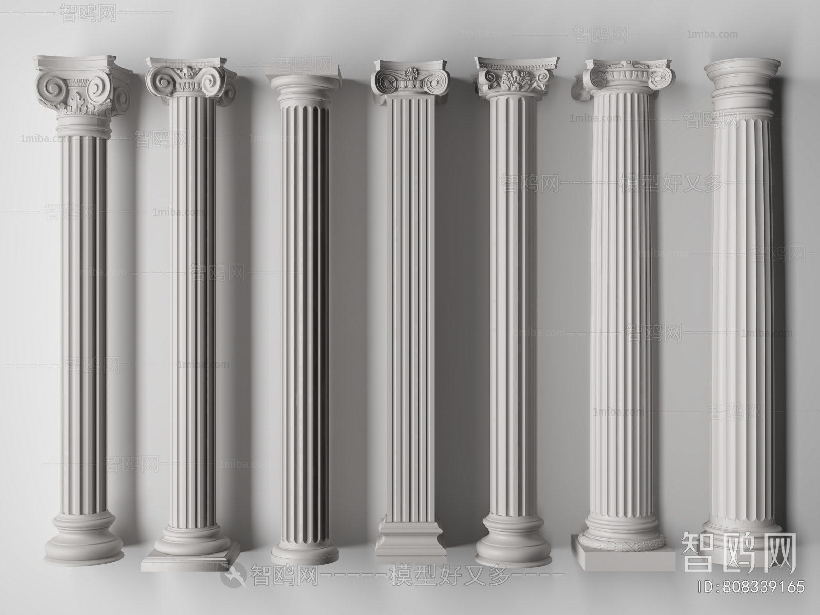 European Style Simple European Style Roman Pillar