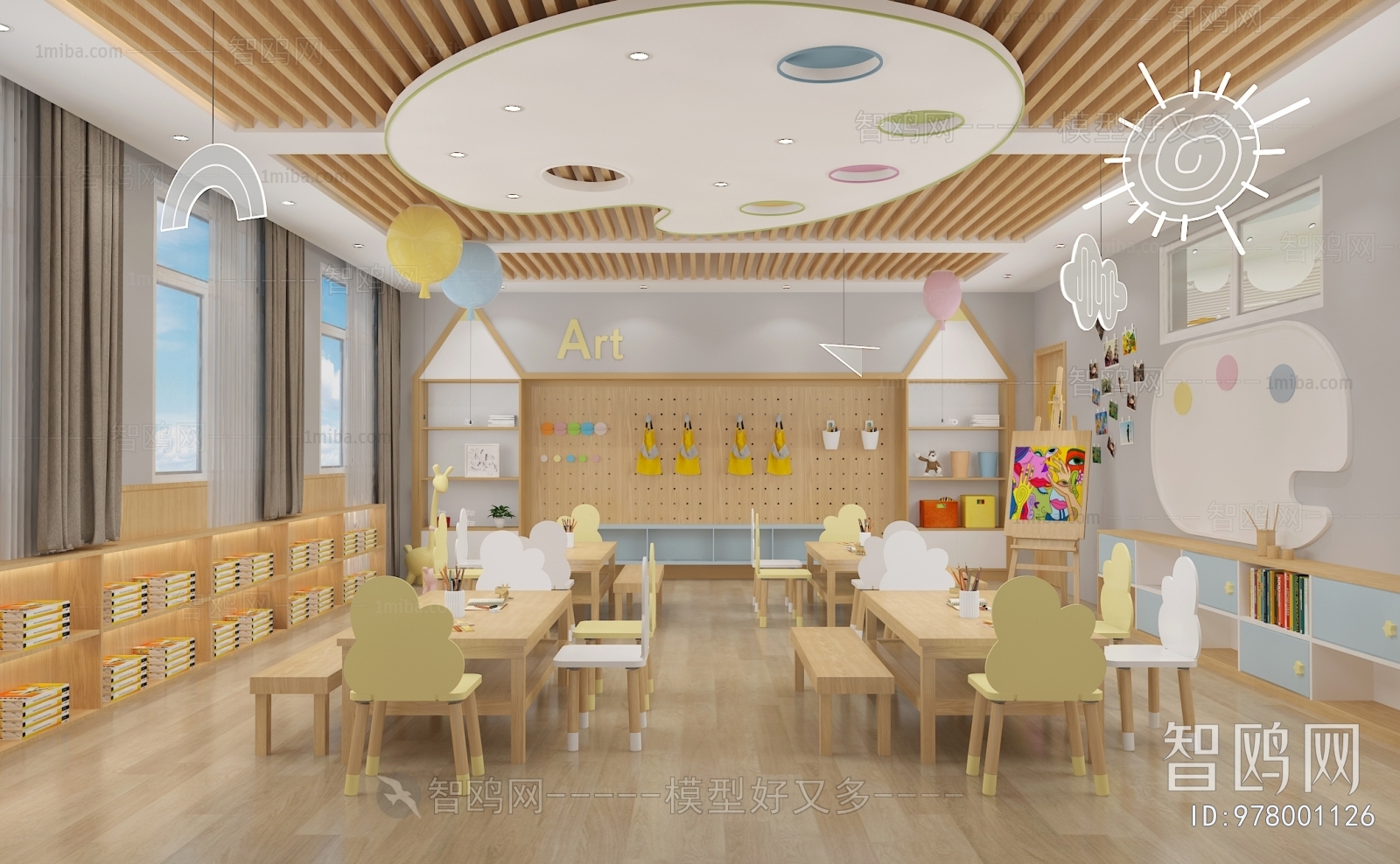 Modern Kindergarten Classrooms