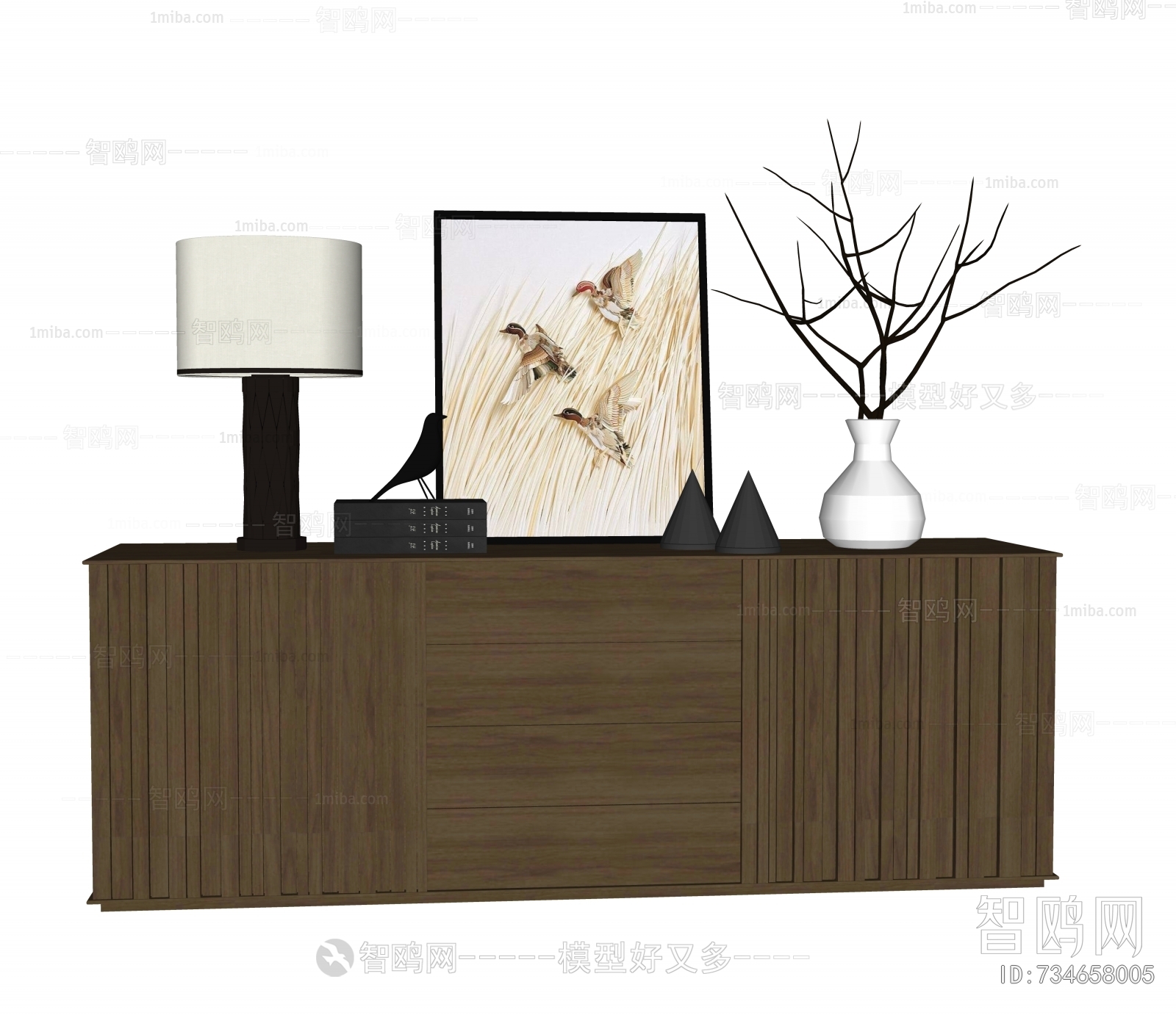 Modern New Chinese Style Decorative Frame
