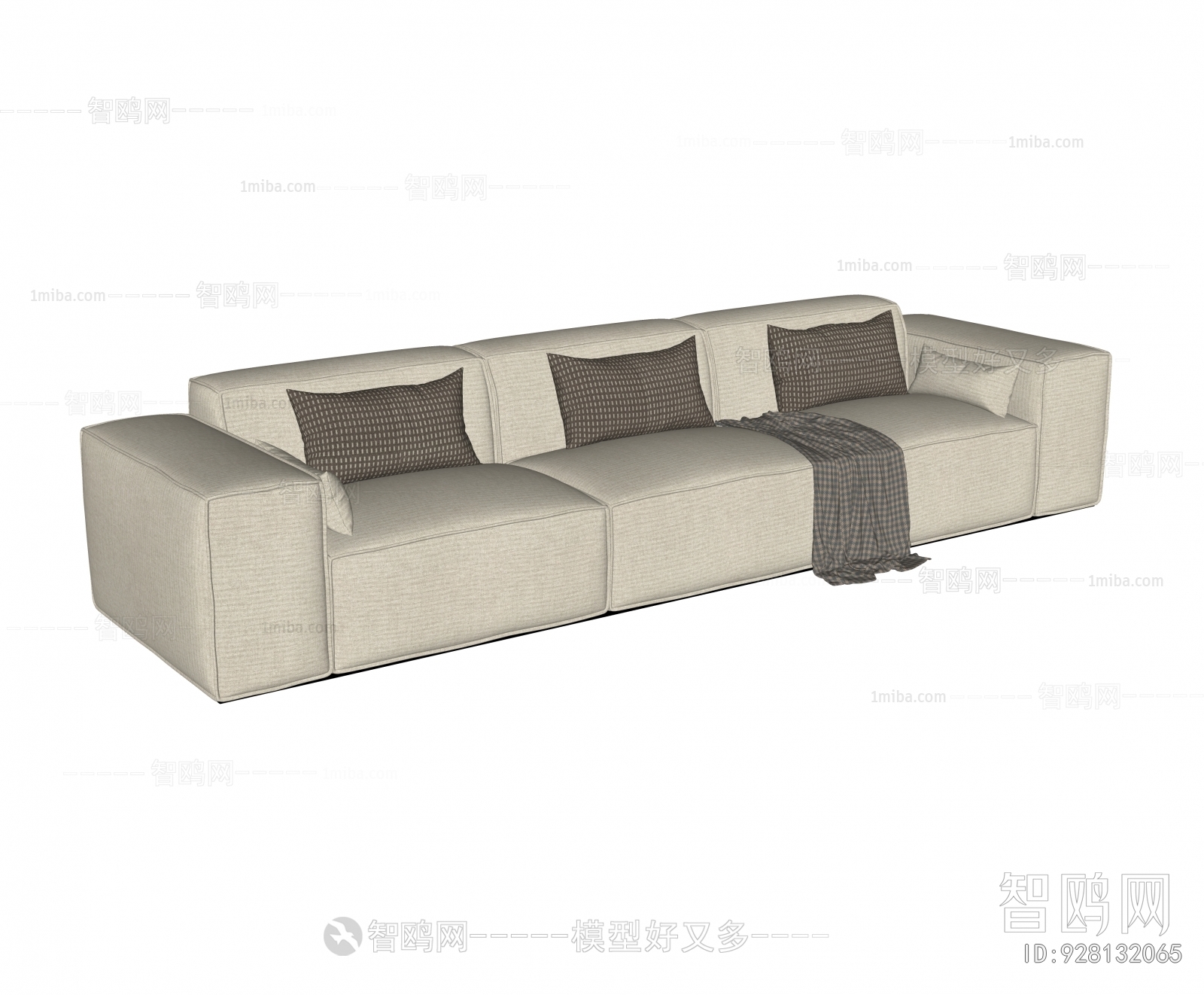 Modern Three-seat Sofa