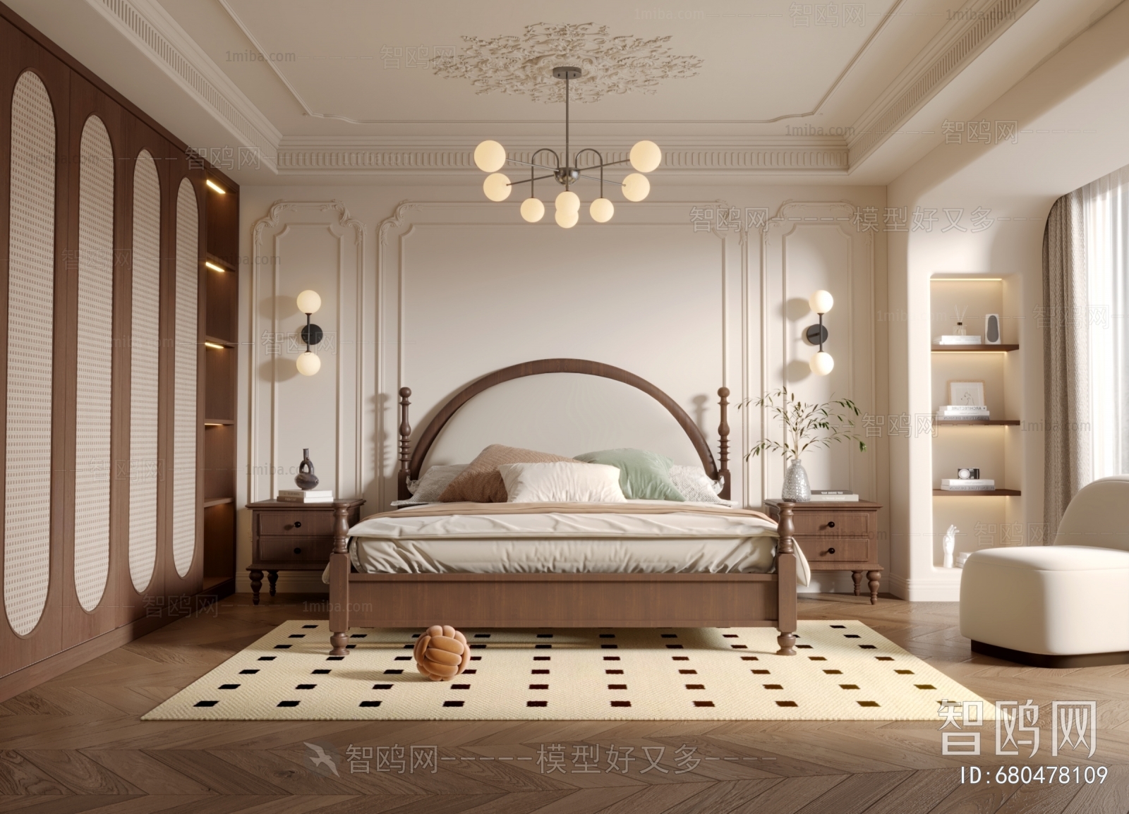 French Style Bedroom