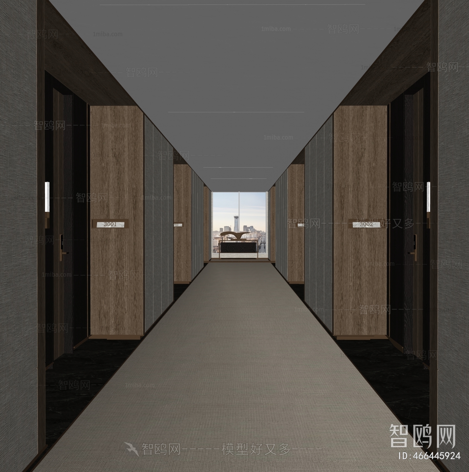 New Chinese Style Corridor