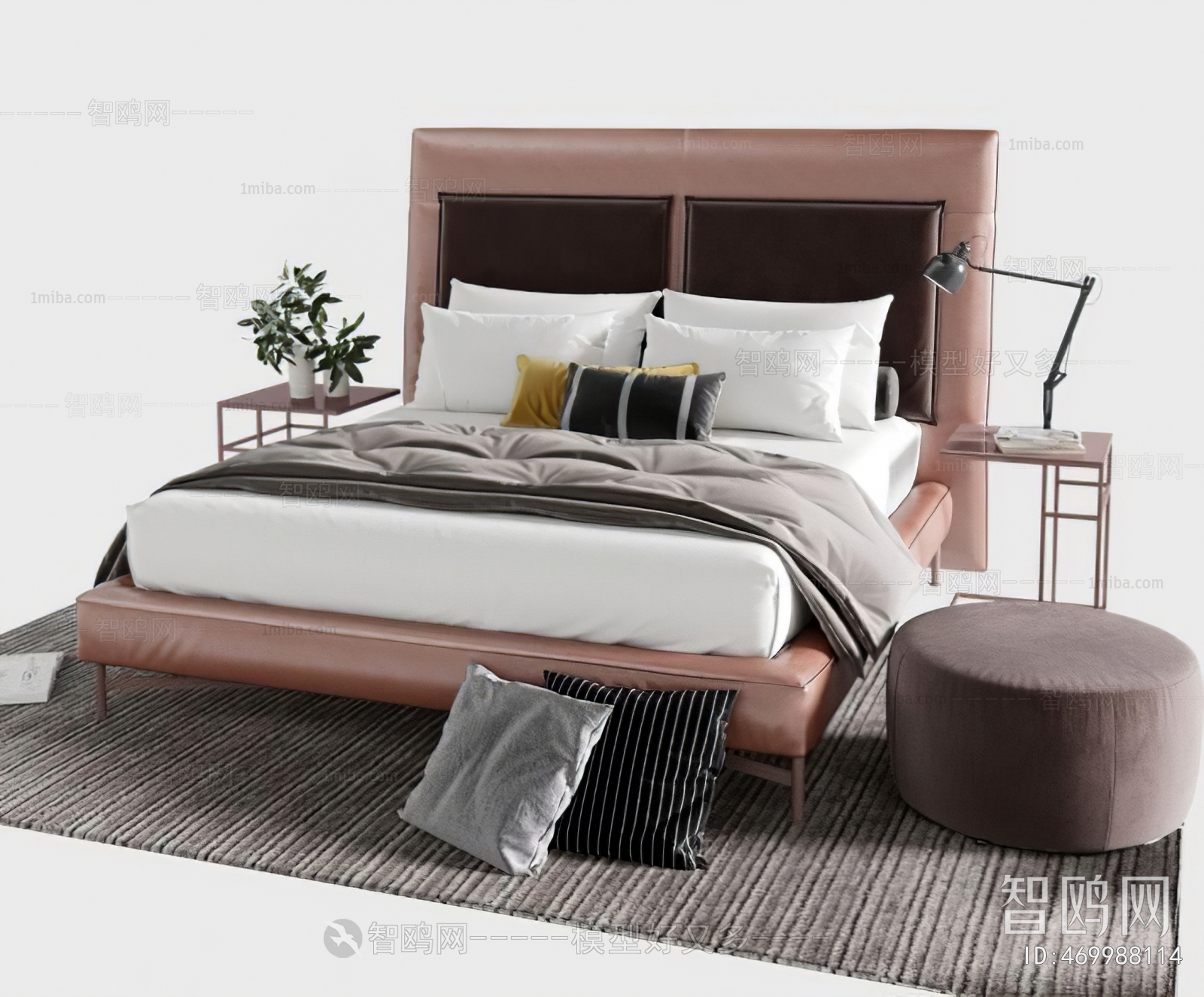 Modern Double Bed