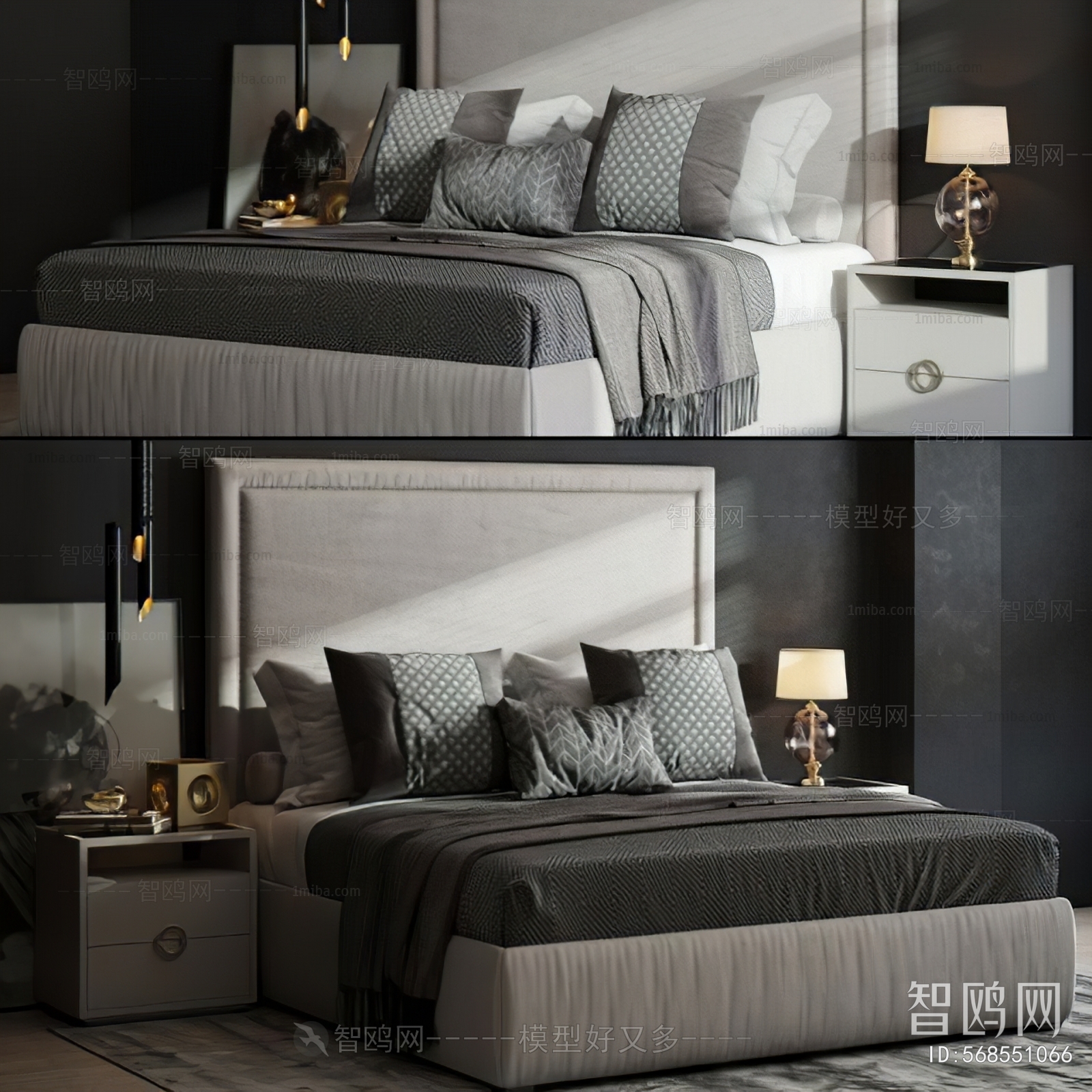 Modern Double Bed