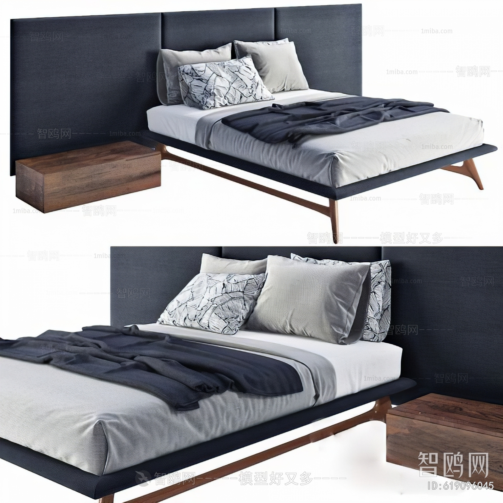 Modern Double Bed