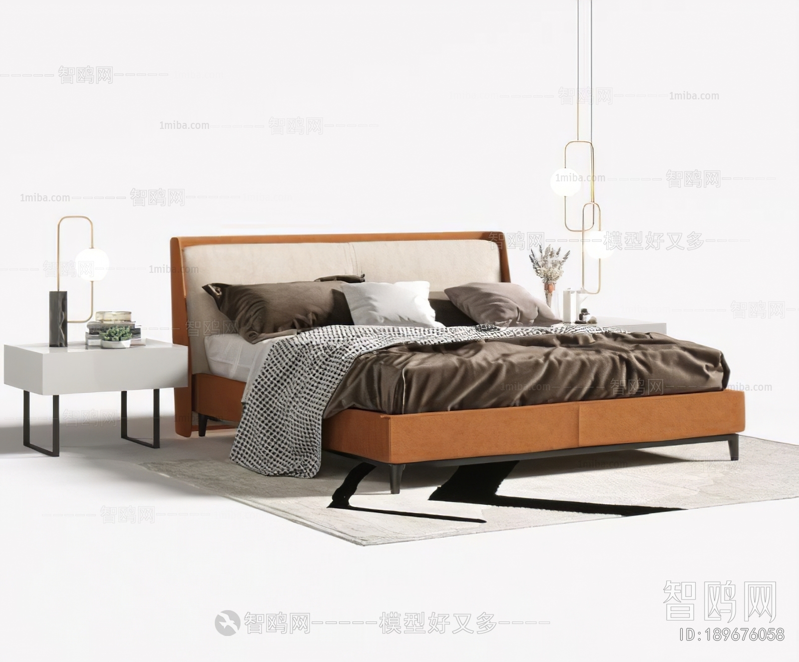 Modern Double Bed