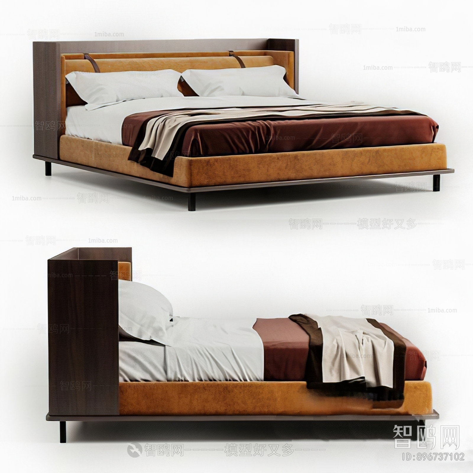 Modern Double Bed