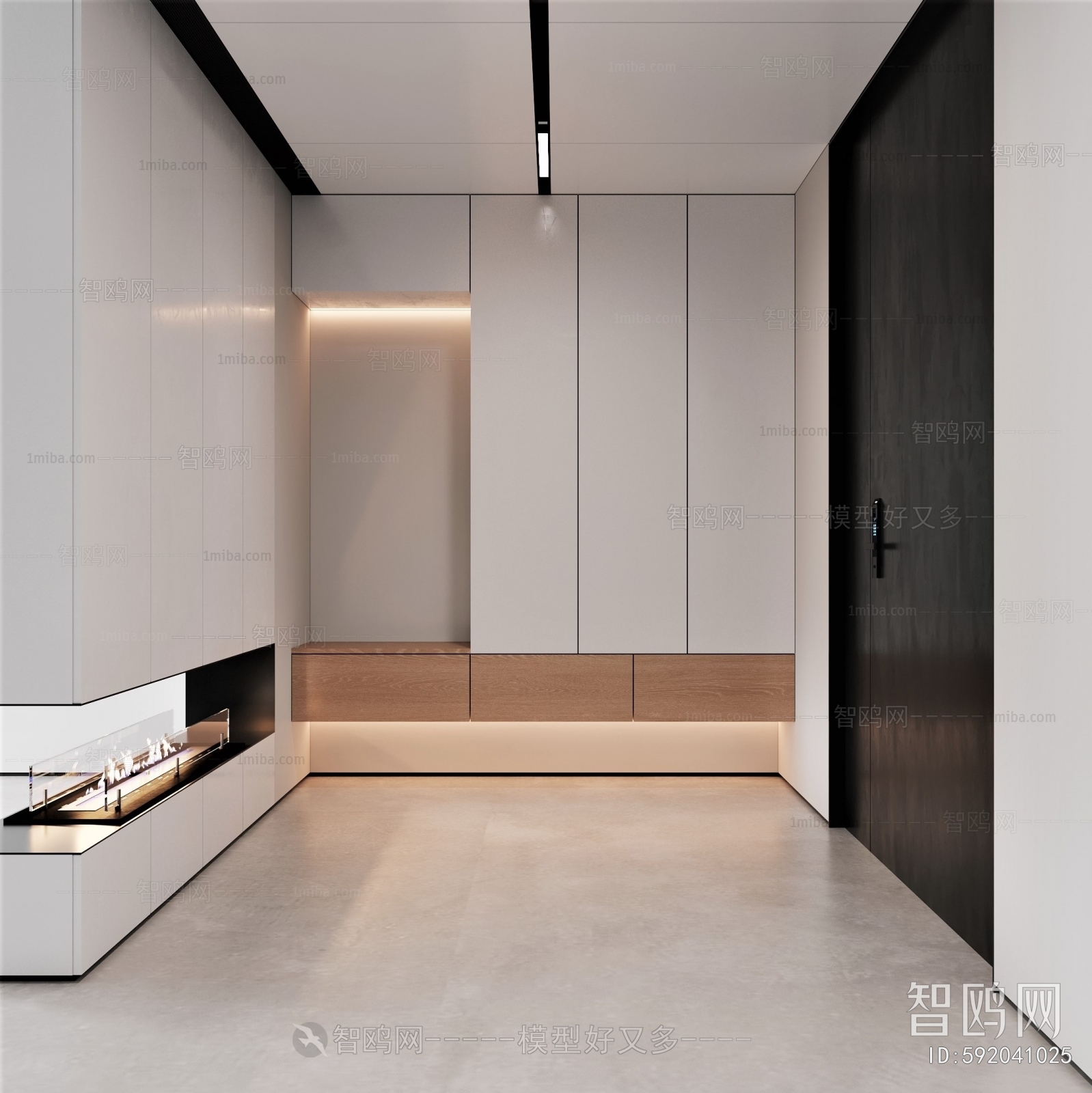 Modern Hallway