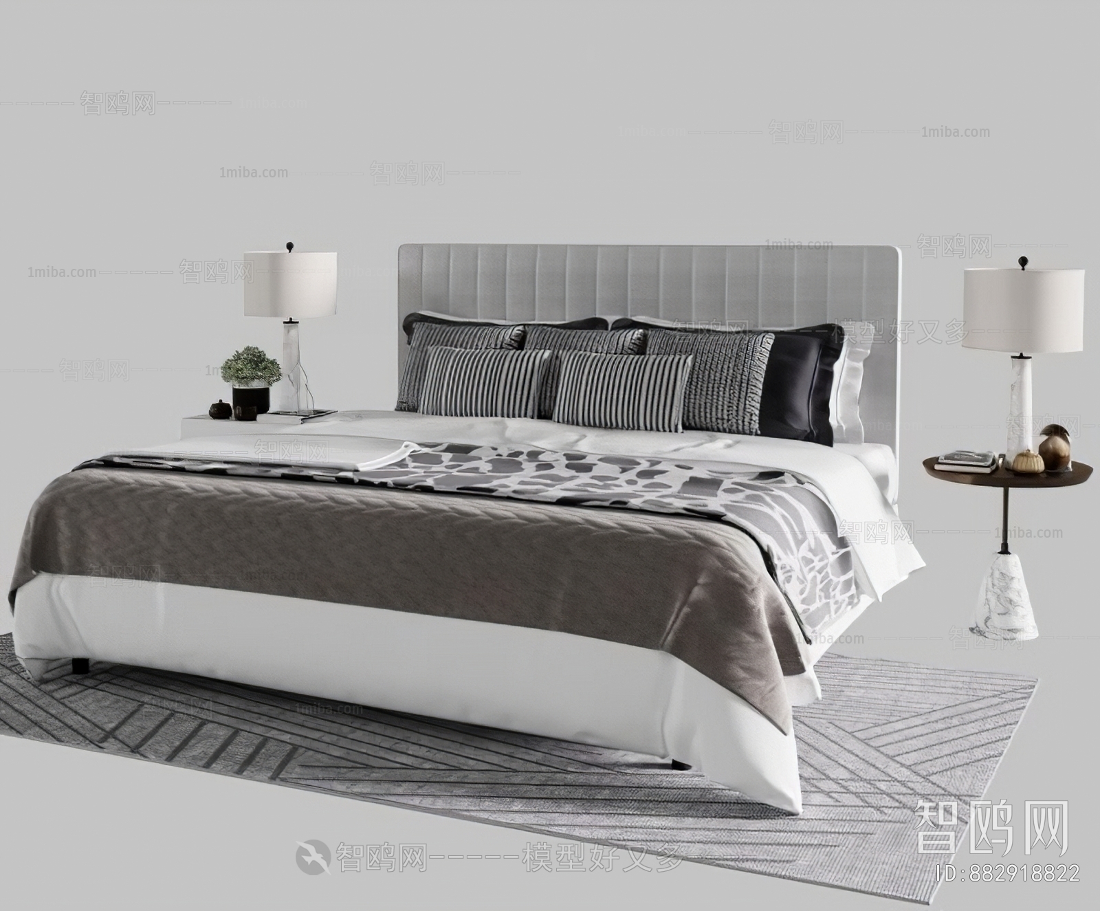 Modern Double Bed